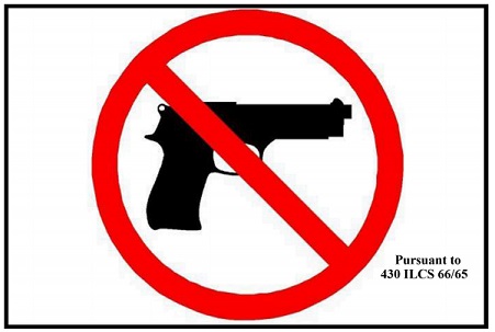 Gun Prohibition (Illinois) - 6x4-inch